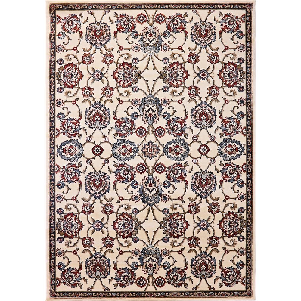 Dynamic Rugs 985020-414 Melody 7.10 Ft. X 10.10 Ft. Rectangle Rug in Ivory